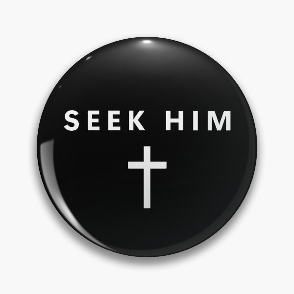 Item preview, Seek Him Minimalist Faith Jesus Cool Christian Gear designed and sold by DynamicDesign.