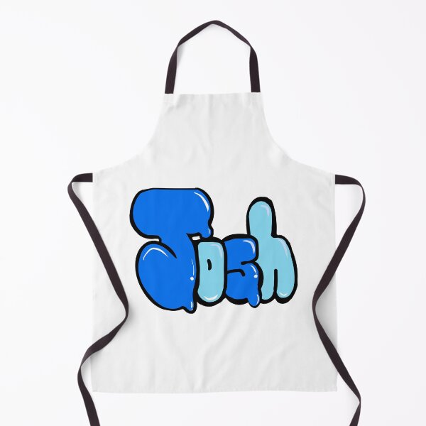 Item preview, Josh name in blue graffiti typography Top 10 best personalized gifts for boys and men named Joshua designed and sold by Artonmytee.