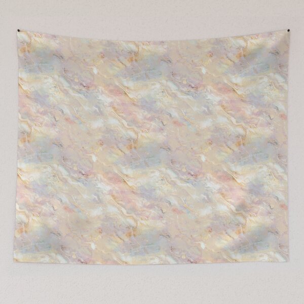 Item preview, Rosy Pastel Pink and Delicate rainbow marble effect designed and sold by Elisa Moriconi.