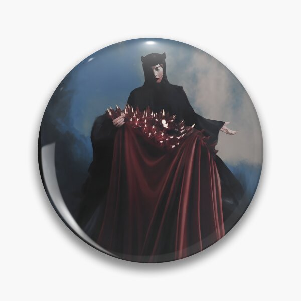 Item preview, Regal Dark Sorceress Portrait Window Art designed and sold by BRINGWELL.