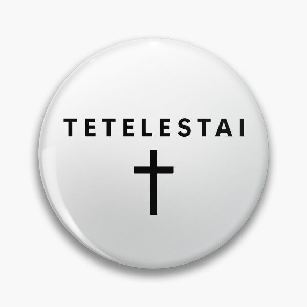 Item preview, Tetelestai It Is Finished Minimalist Faith Jesus Christian Gear designed and sold by DynamicDesign.