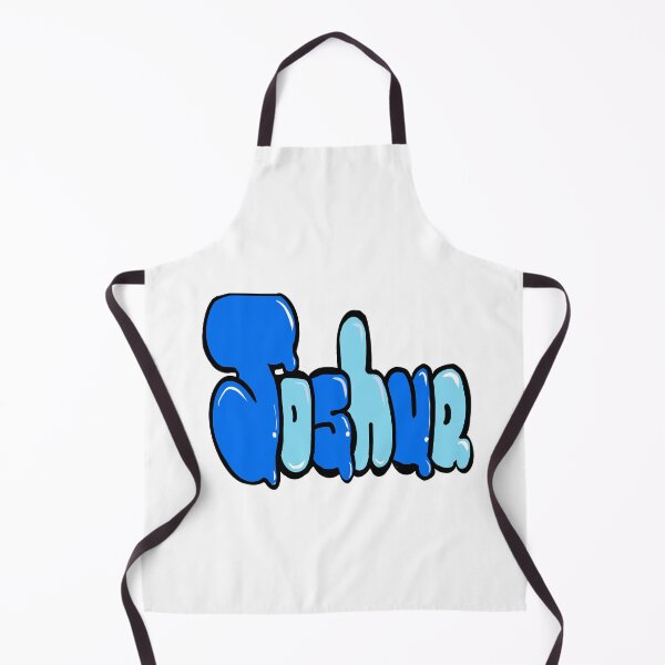 Item preview, Joshua name in blue graffiti typography Top 10 best personalized gifts for boys and men named Joshua designed and sold by Artonmytee.