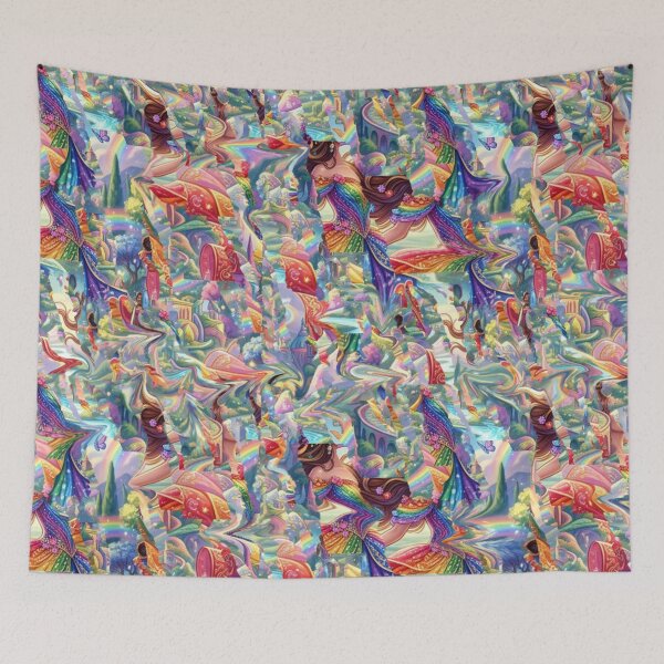 Item preview, Fantasy in a riot of color designed and sold by Sigtrix.