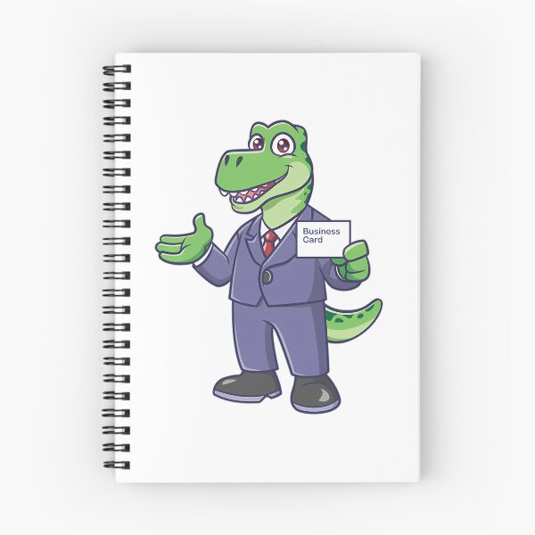 Item preview, T Rex Businessman Cartoon designed and sold by FuadSyCute.