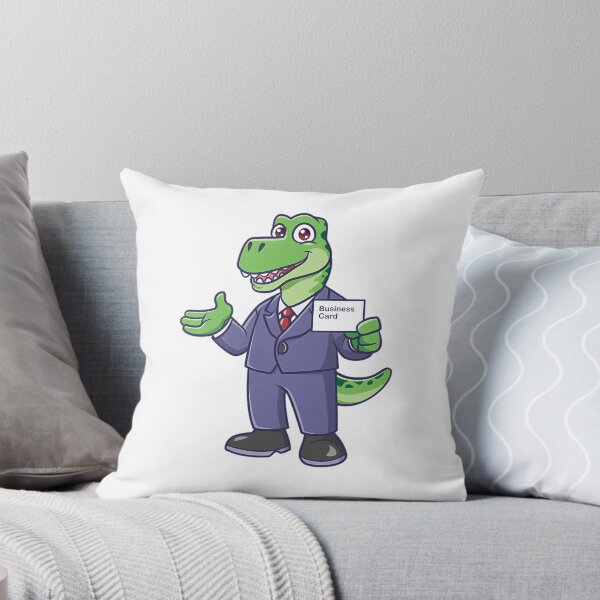 Item preview, T Rex Businessman Cartoon designed and sold by FuadSyCute.