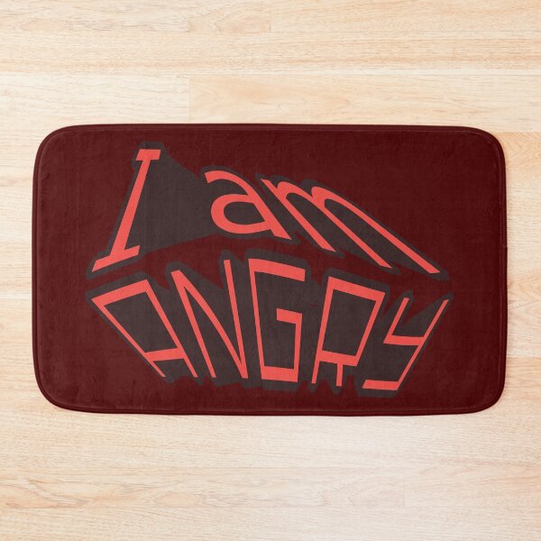 Item preview, I Am Angry - Aggressive Graffiti Typography Emotion Design designed and sold by Ihor Ivanov.