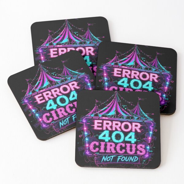 Item preview, the amazing Digital Circus Error 404 Glitch Design designed and sold by OphiraBloom.