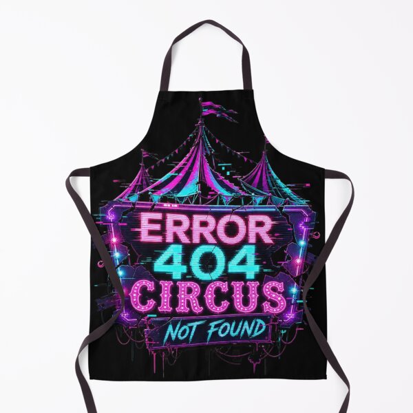 Item preview, the amazing Digital Circus Error 404 Glitch Design designed and sold by OphiraBloom.