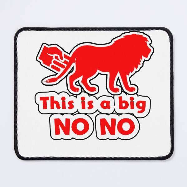 Item preview, Touching the Lion is a big no no!!!! designed and sold by Simorgh11.