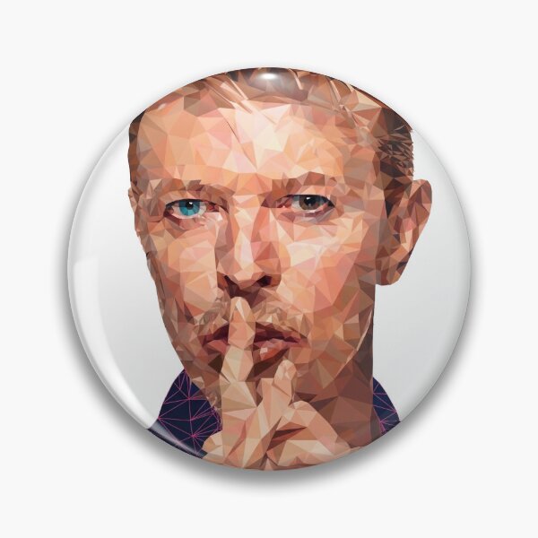 Item preview, Low Poly David Bowie Portrait designed and sold by LowPolyStars.
