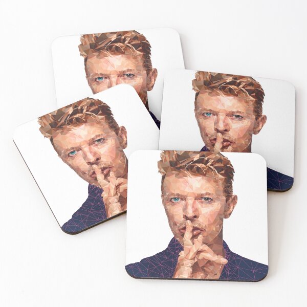 Item preview, Low Poly David Bowie Portrait designed and sold by LowPolyStars.