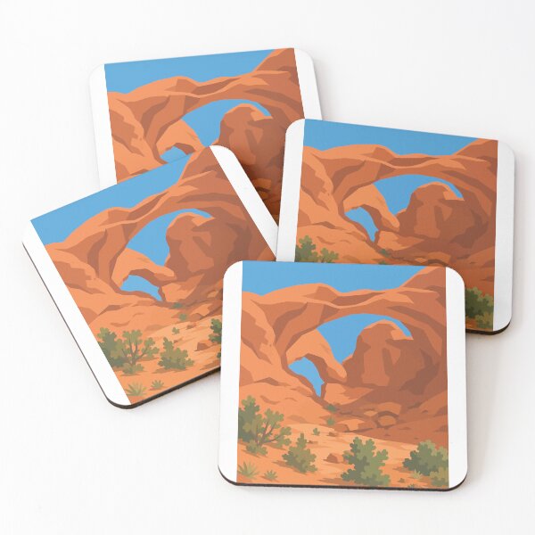 Item preview, Southwest Red Rock Desert Arches Landscape designed and sold by BrownHorse90s.