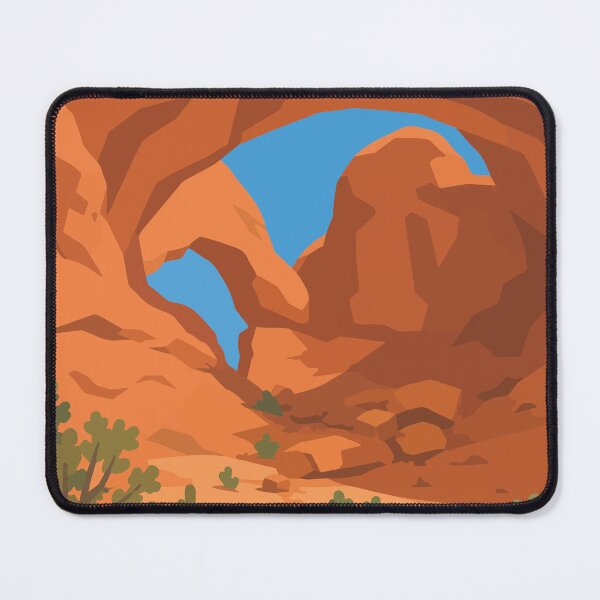 Item preview, Southwest Red Rock Desert Arches Landscape designed and sold by BrownHorse90s.