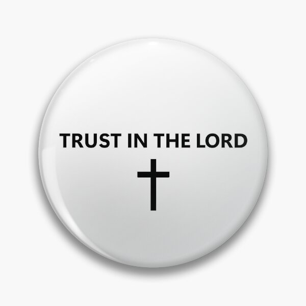 Item preview, Trust In The Lord Minimalist Faith Jesus Cool Christian Gear designed and sold by DynamicDesign.
