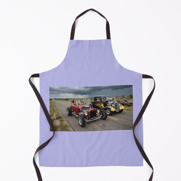 Item preview, TWO HOT RODS ON TEXAS ROAD 1969 designed and sold by VERYOLDROAD BY AXTON BROWNING .