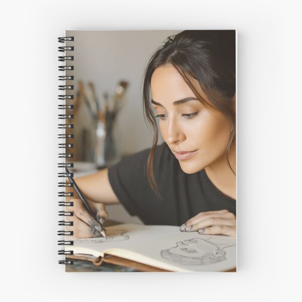 Item preview, Female artist sketching portraits designed and sold by psychoshadow.