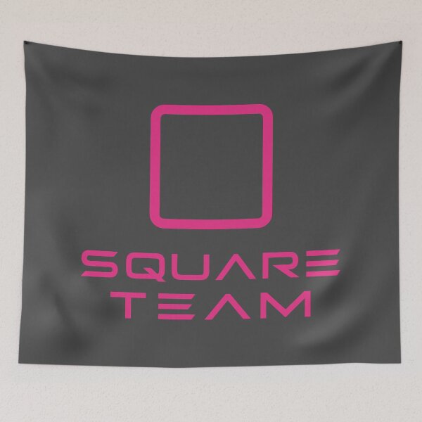 Item preview, Square Team Neon Pink Logo - Create Futuristic Teams designed and sold by charlypicazo.