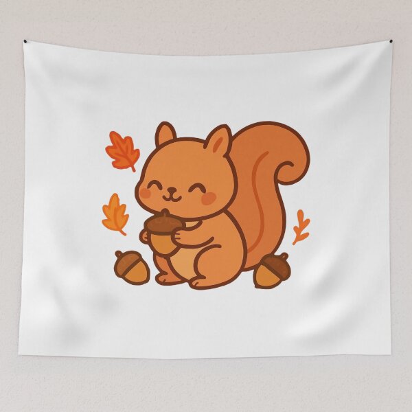 Item preview, Prepare for Great Things Squirrel - Cute Forest Sticker designed and sold by foryouandyours.