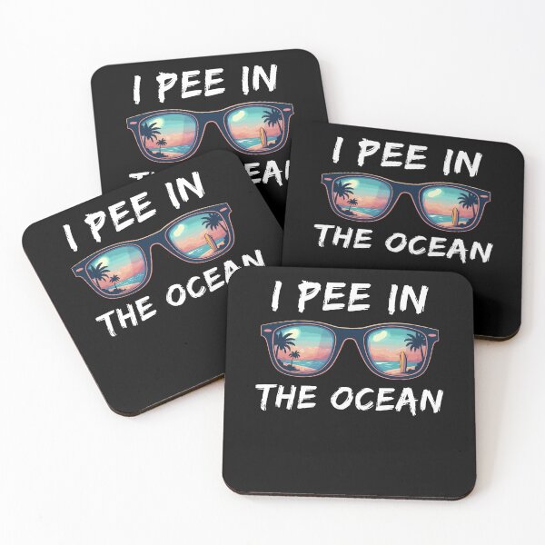 Item preview, Funny I Pee in the Ocean designed and sold by Hedoraxe.