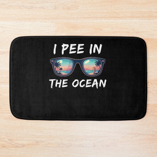 Item preview, Funny I Pee in the Ocean designed and sold by Hedoraxe.
