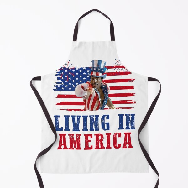 Item preview, Apollo Creed Living In America | Rocky IV Patriotic 4th of July designed and sold by Holyiury.