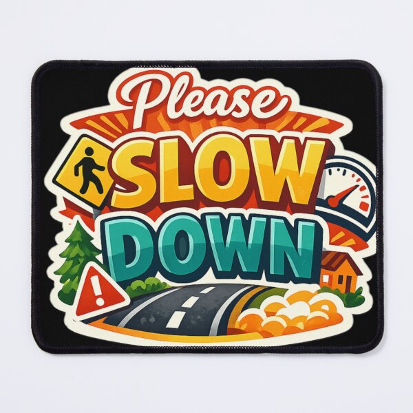 Item preview, Please Slow Down designed and sold by Beluga Cat.