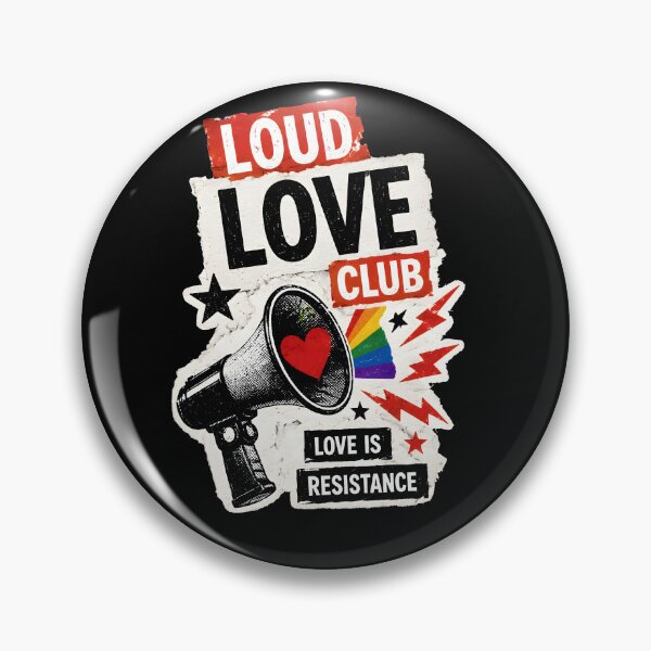 Item preview, Loud Love Club designed and sold by Craft Design Alchemy.