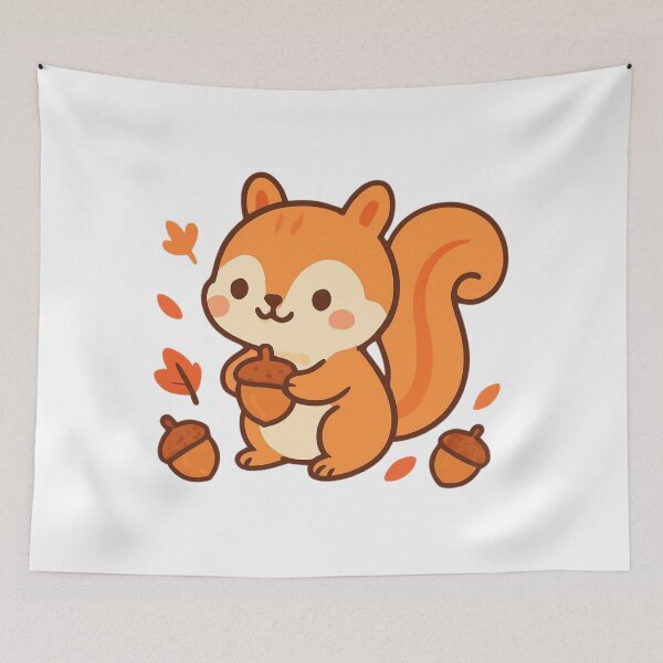 Item preview, Prepare for Great Things Squirrel - Cute Forest Sticker designed and sold by foryouandyours.