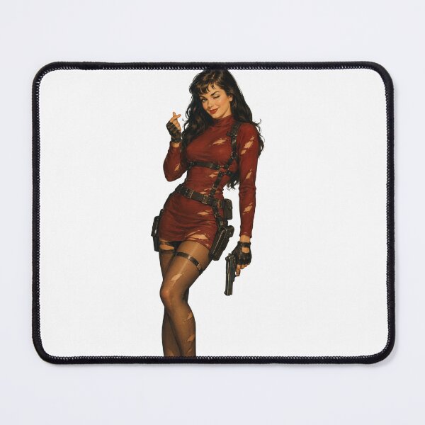 Item preview, Retro Action Heroine – Vintage Spy Pinup designed and sold by Cosplayvintage.