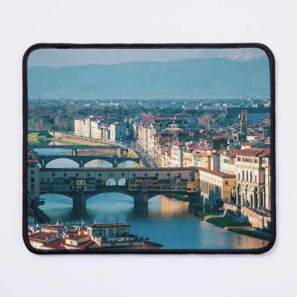 Item preview, Florence and the Ponte Vecchio bridge designed and sold by graziegranata.