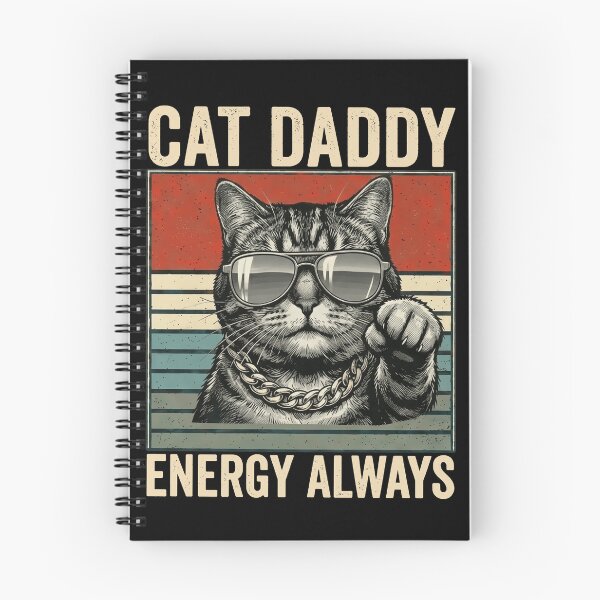 Item preview, Cat Daddy Energy Always Funny Cat Lover designed and sold by VegaPPAr.