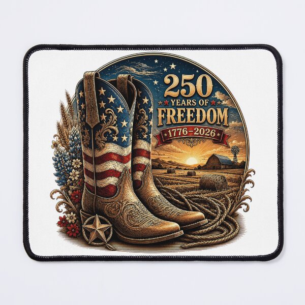 Item preview, 250 Years of Freedom Cowboy Boots designed and sold by PetalGarden.