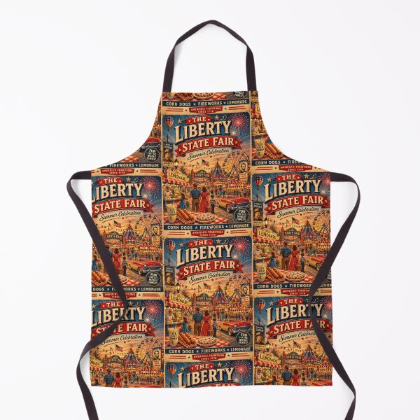 Item preview, Vintage State Fair Carnival Americana Poster Design designed and sold by TheTrendsDesk.