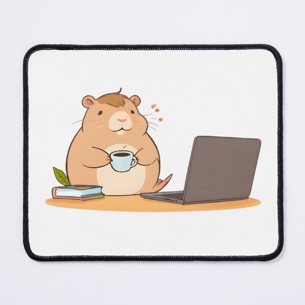 Item preview, Capybara Programmer — Cute Coding Capybara Sticker designed and sold by tommysworks.