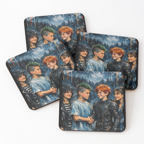 Item preview, Four Young Heroes designed and sold by G.C.JONES.