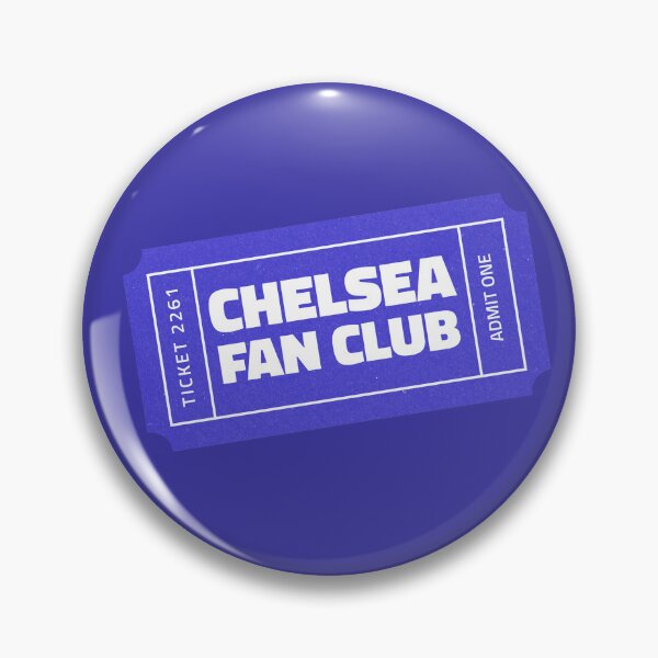 Item preview, Chelsea Fan Club Ticket - blue designed and sold by Hello Bee Bee.
