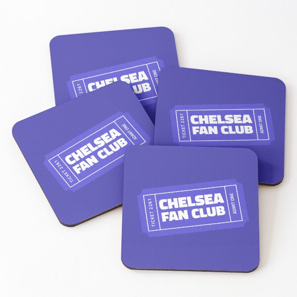 Item preview, Chelsea Fan Club Ticket - blue designed and sold by Hello Bee Bee.