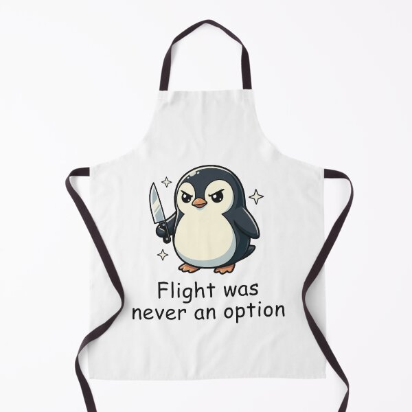 Item preview, Flight was Never an Option Penguin designed and sold by suhairee-studio.