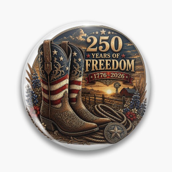 Item preview, 250 Years of Freedom Cowboy Boots designed and sold by PetalGarden.
