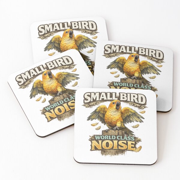 Item preview, Small Bird World Class Noise designed and sold by HippyRikky.
