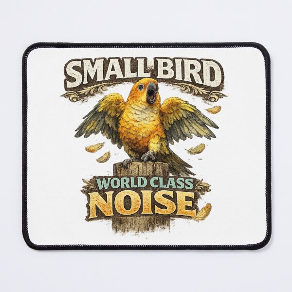 Item preview, Small Bird World Class Noise designed and sold by HippyRikky.