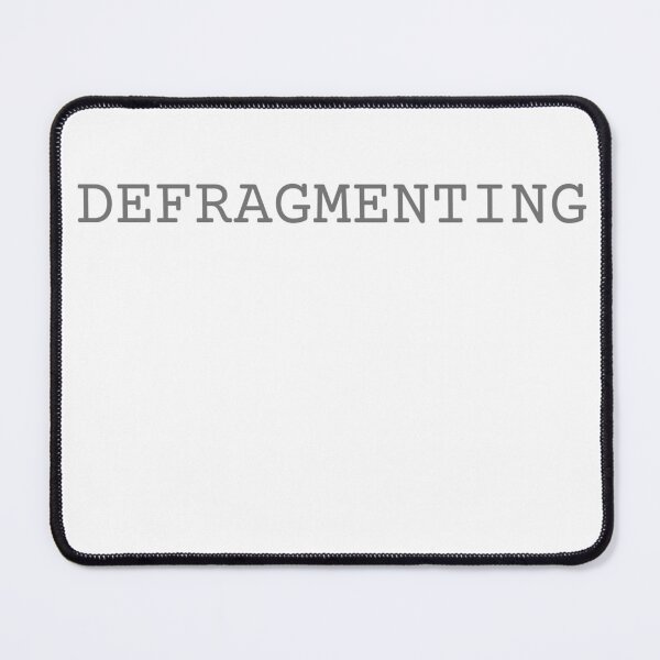 Item preview, DEFRAGMENTING | Mental Reset Tee | Retro Computer Humor Shirt designed and sold by Backsay.