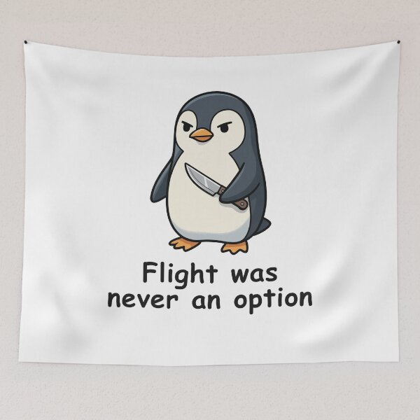 Item preview, Flight was Never an Option designed and sold by suhairee-studio.