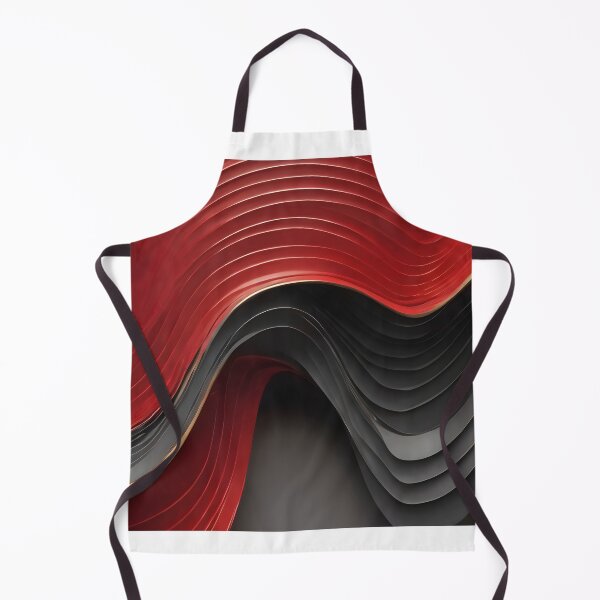 Item preview, Abstract Red Black Gold Layered Curved Flow Modern Texture Background designed and sold by iiwart.