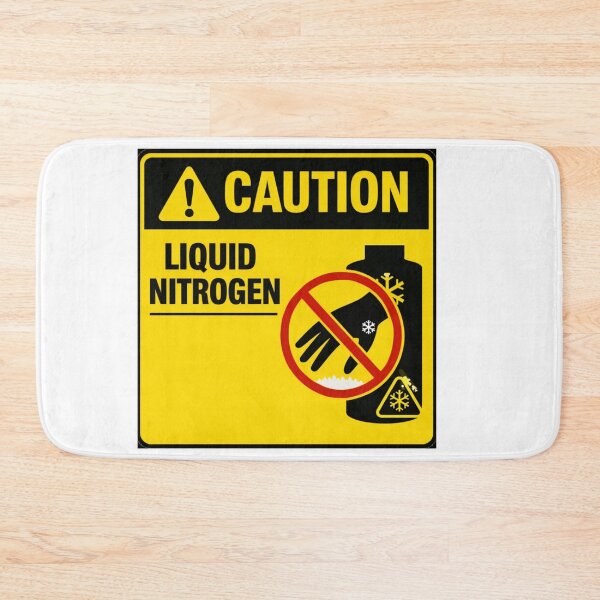 Item preview, Caution Liquid Nitrogen designed and sold by Beluga Cat.