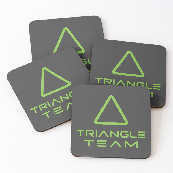 Item preview, Triangle Team Neon Green Logo - Create Futuristic Teams designed and sold by charlypicazo.