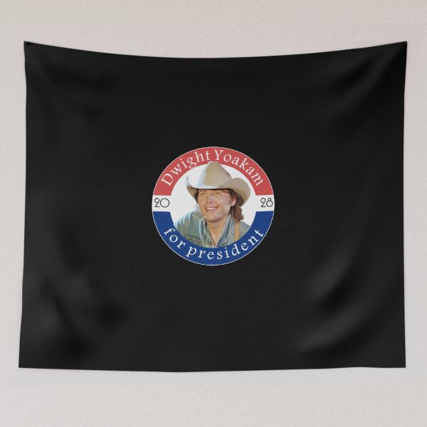 Item preview, Dwight Yoakam for president 2028 / Funny Dwight Yoakam lover gift idea graphic election 2028 #8580 designed and sold by pple-frame.