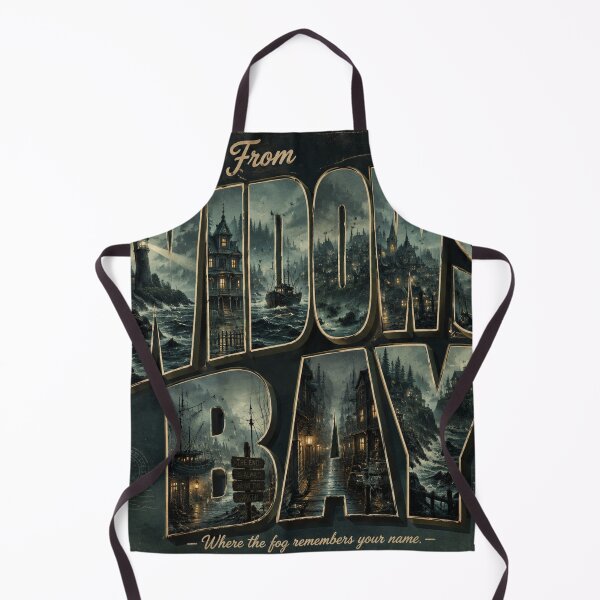 Item preview, Greetings From Widow’s Bay Retro Horror Poster designed and sold by AENAcharms.