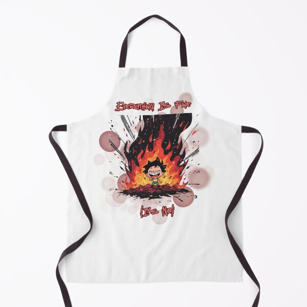 Item preview, Everything Is Fine Its Not Funny Anxiety Meme Design designed and sold by iamKRUK.