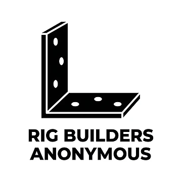 Artwork thumbnail, Rig Builder Anonymous - Sim Racing Humor by GarageGraphics